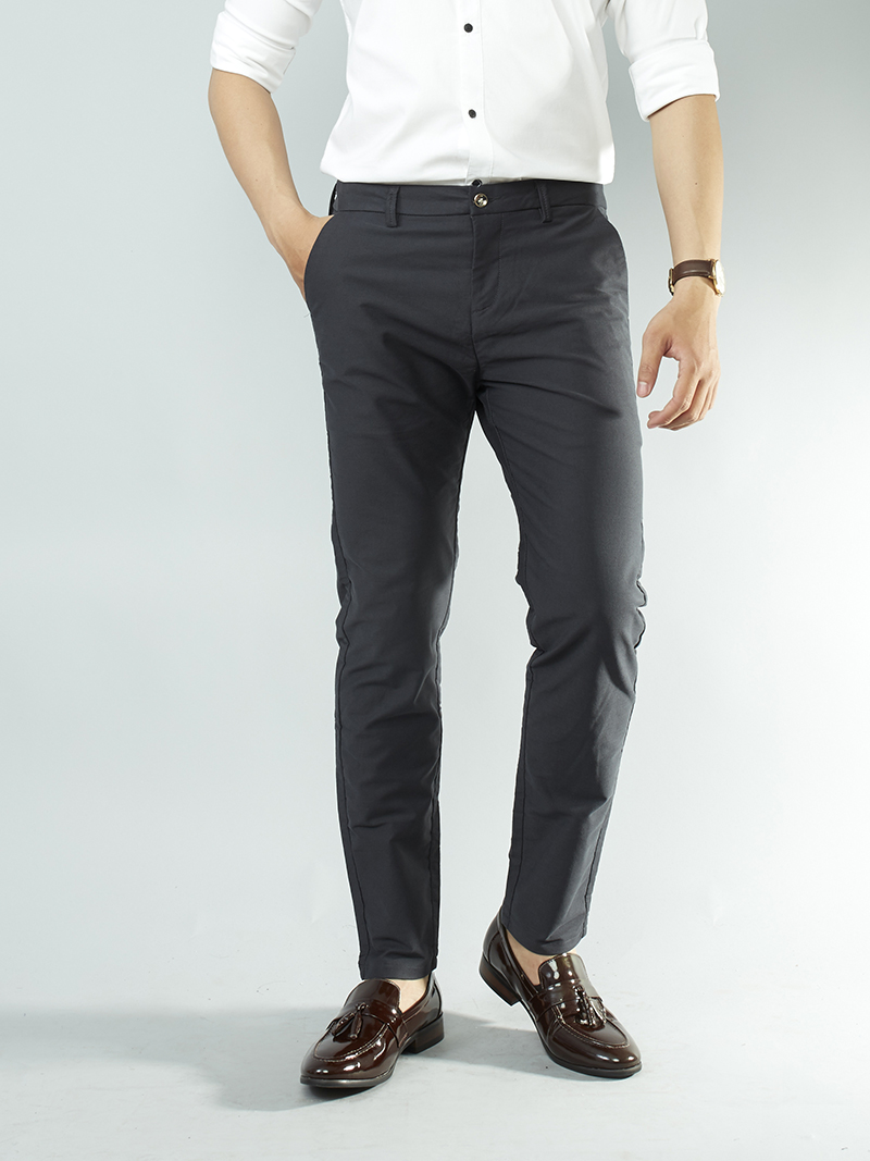 Quần Tây Xám Chuột Đậm QT73