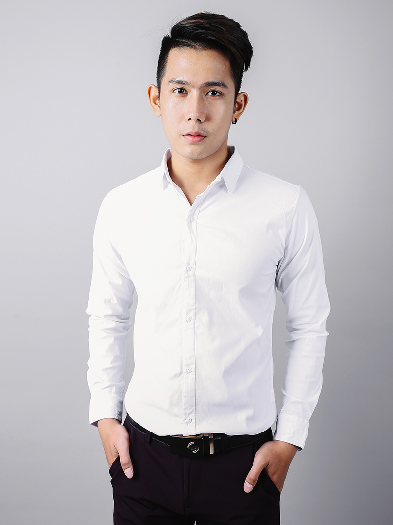 Áo Sơ Mi Trắng ASM876