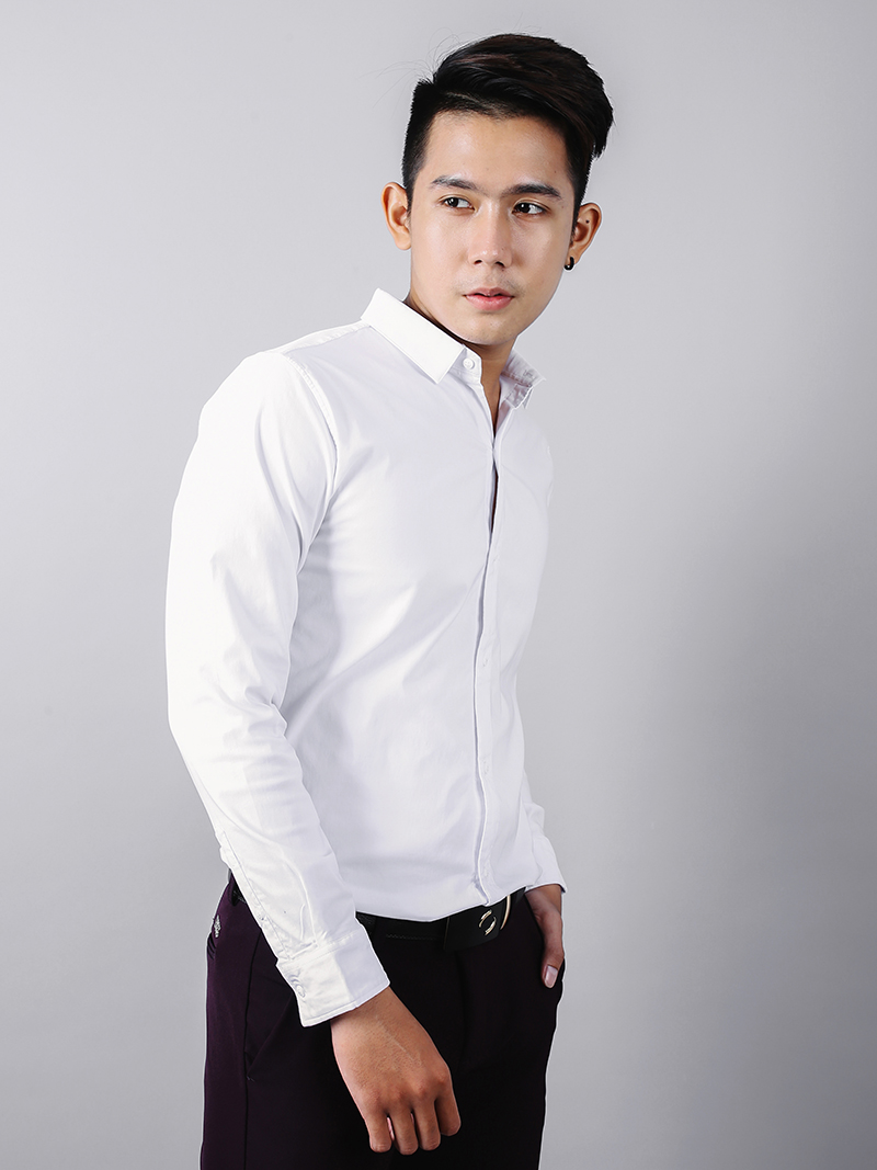 Áo Sơ Mi Trắng ASM876