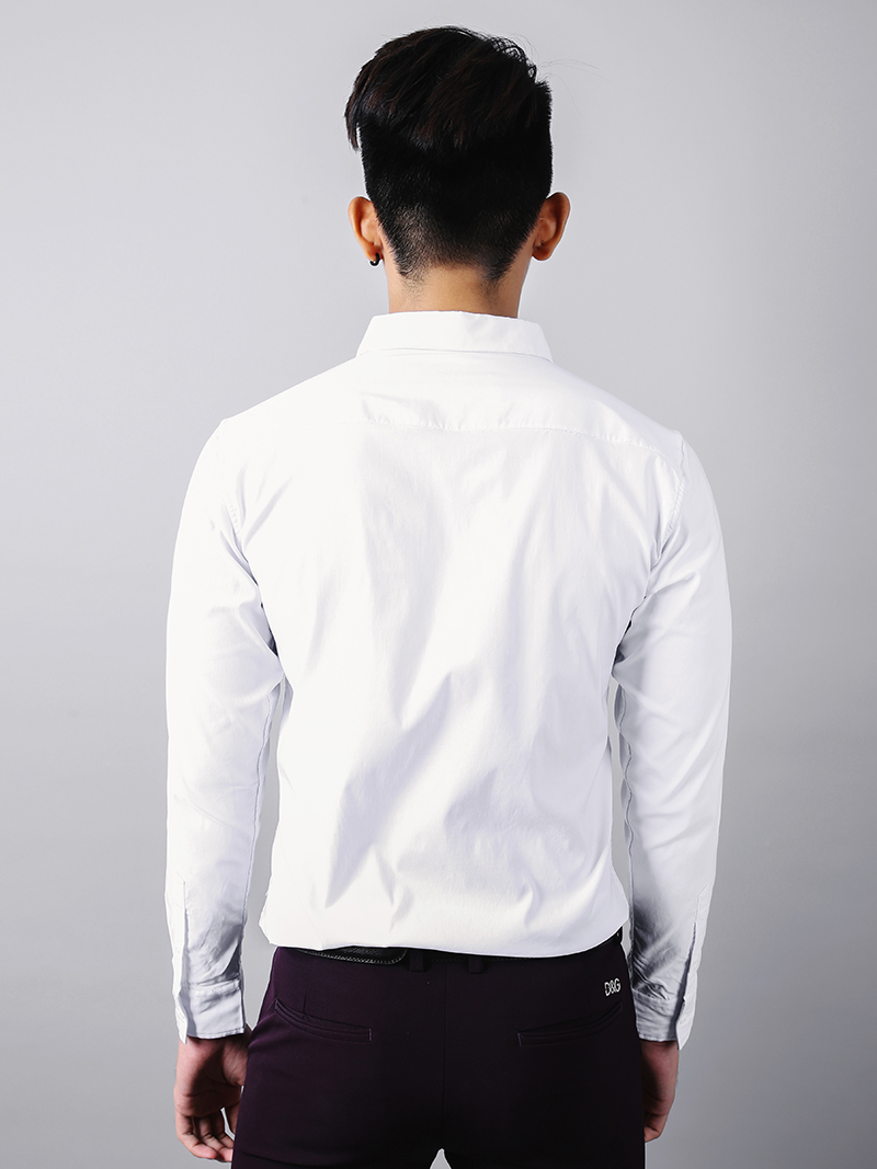 Áo Sơ Mi Trắng ASM876