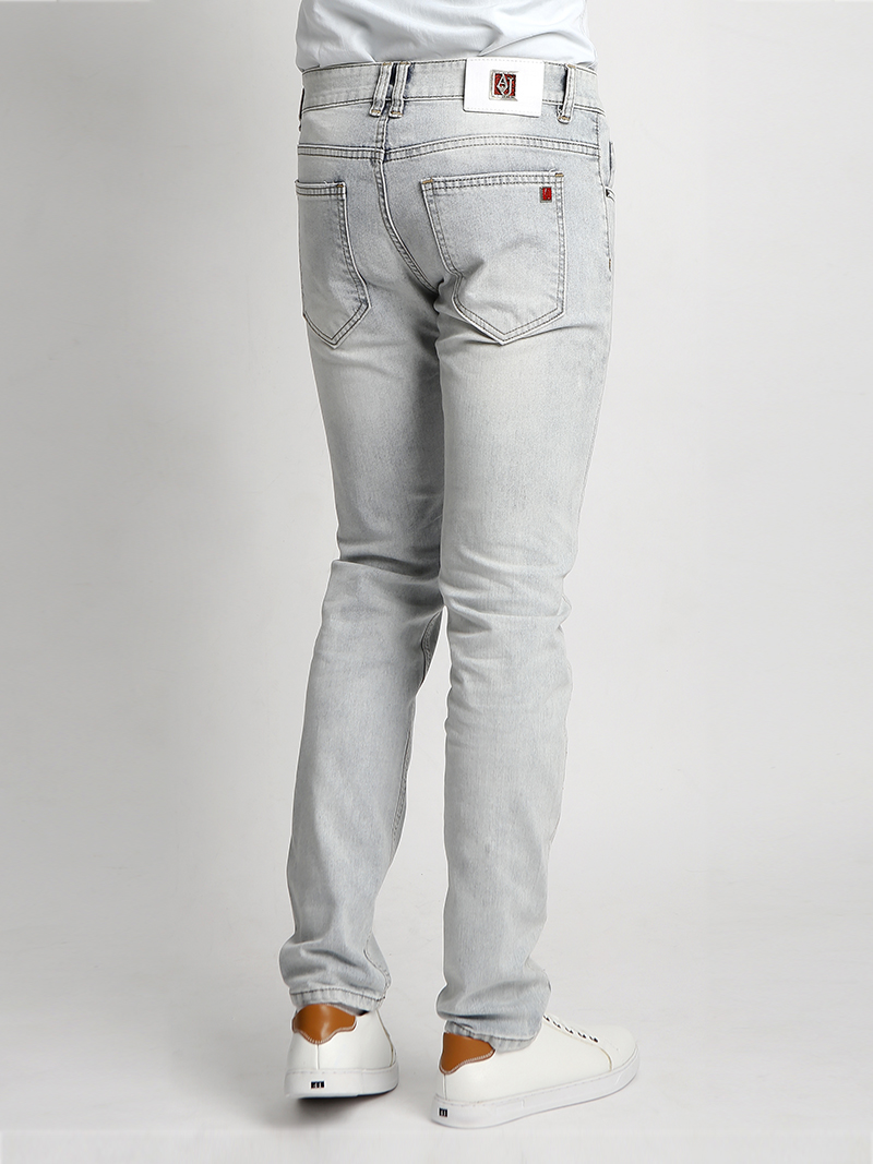Quần Jeans Skinny Bạc QJ1524