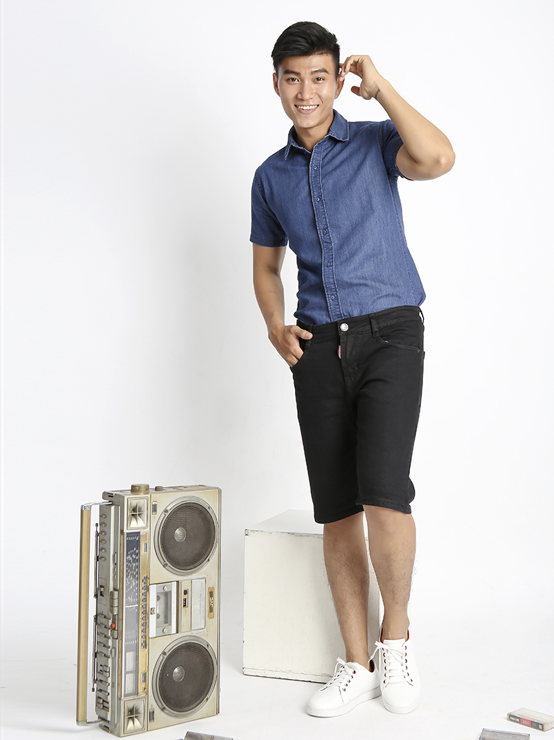 Quần Short Đen QS109