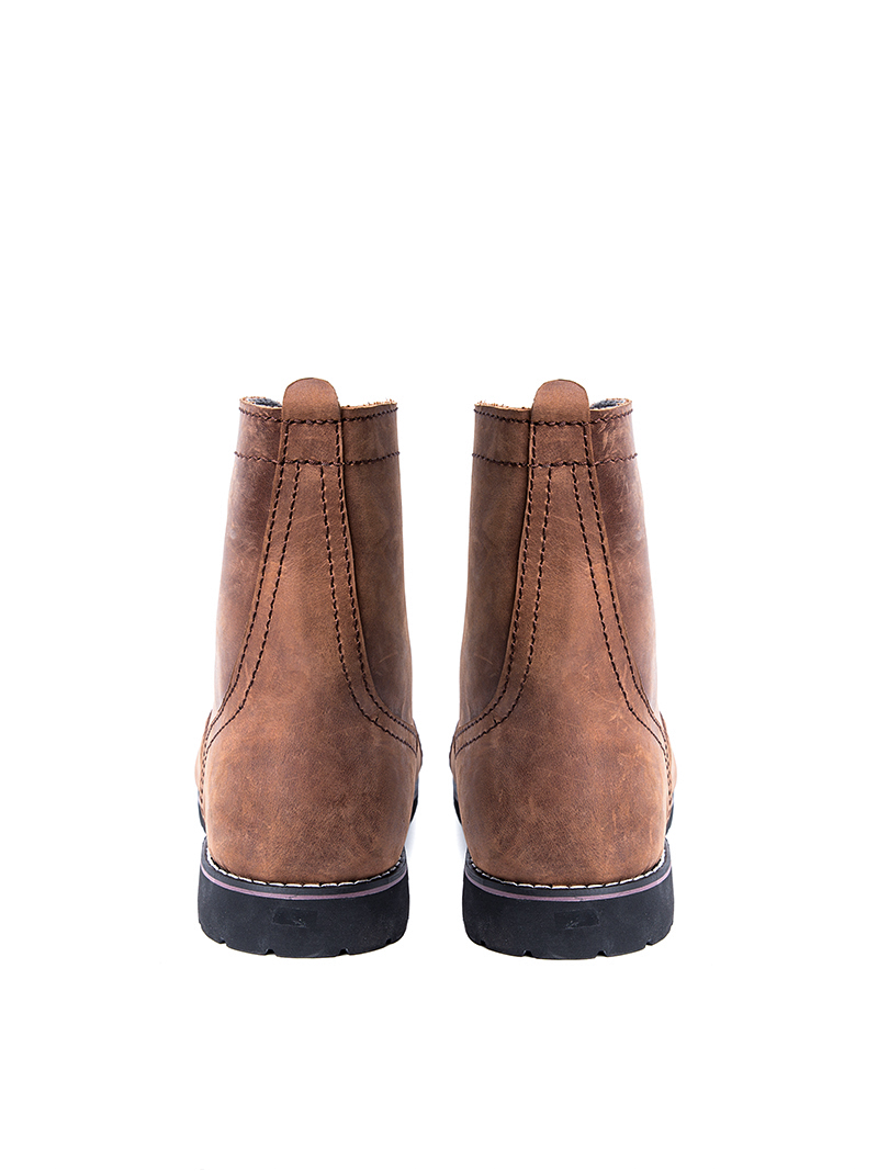 Boot Tăng Chiều Cao Bò Đậm G166