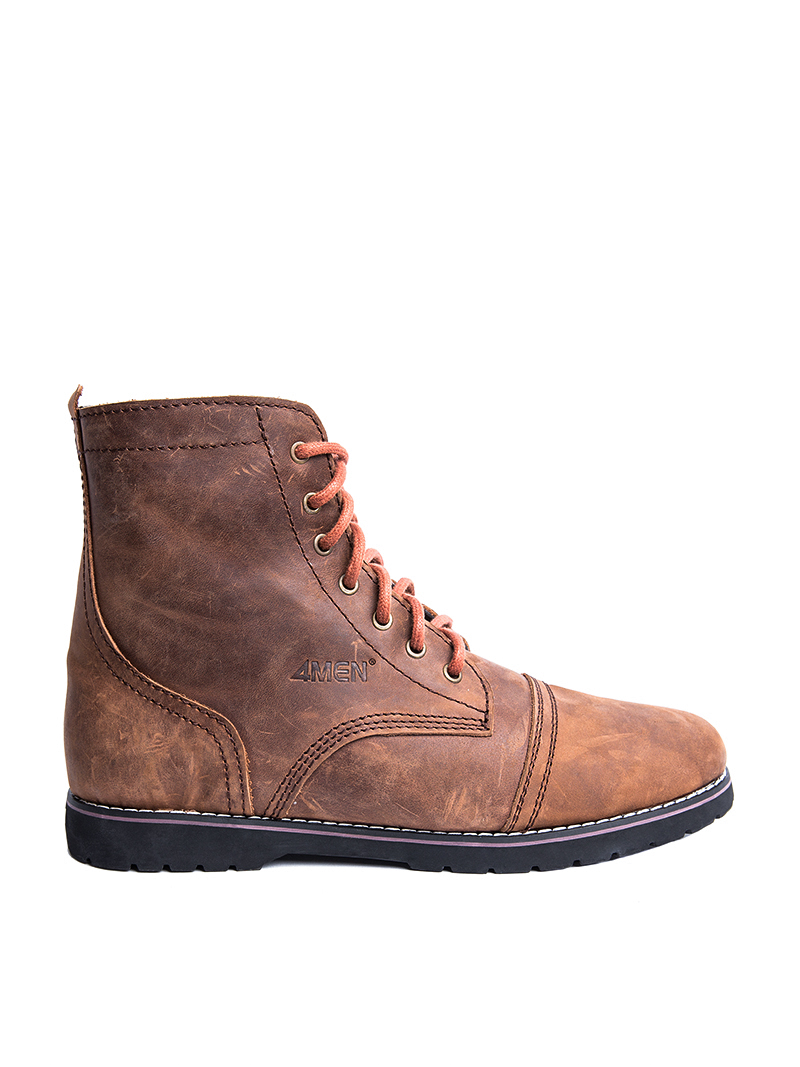 Boot Tăng Chiều Cao Bò Đậm G166