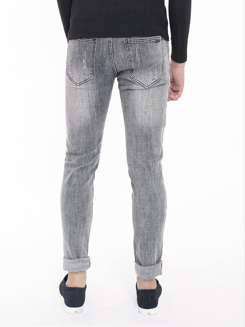 Quần Jeans Skinny Xám Chuột QJ1539
