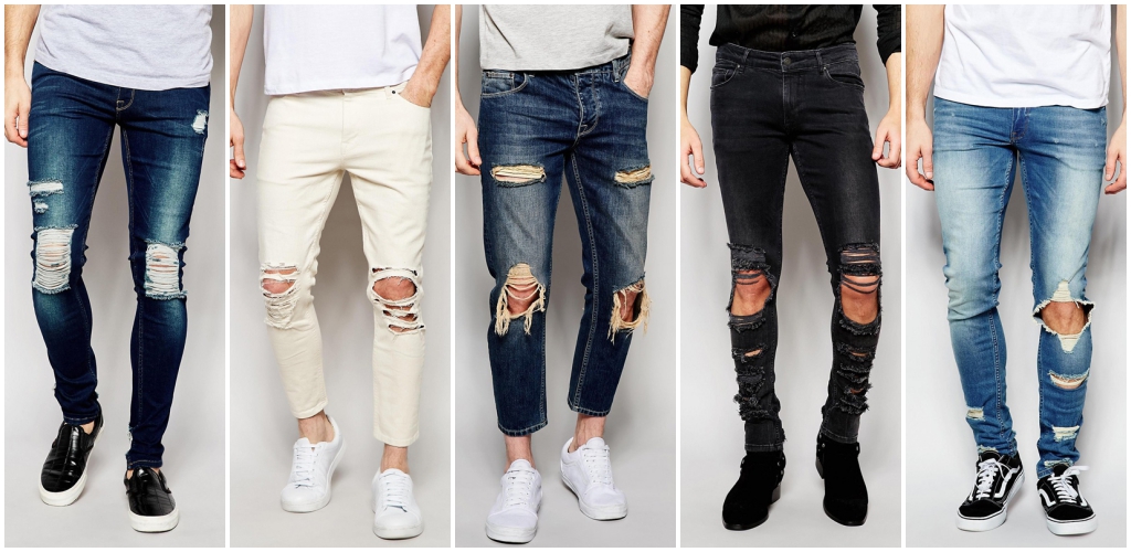 quần jeans rách