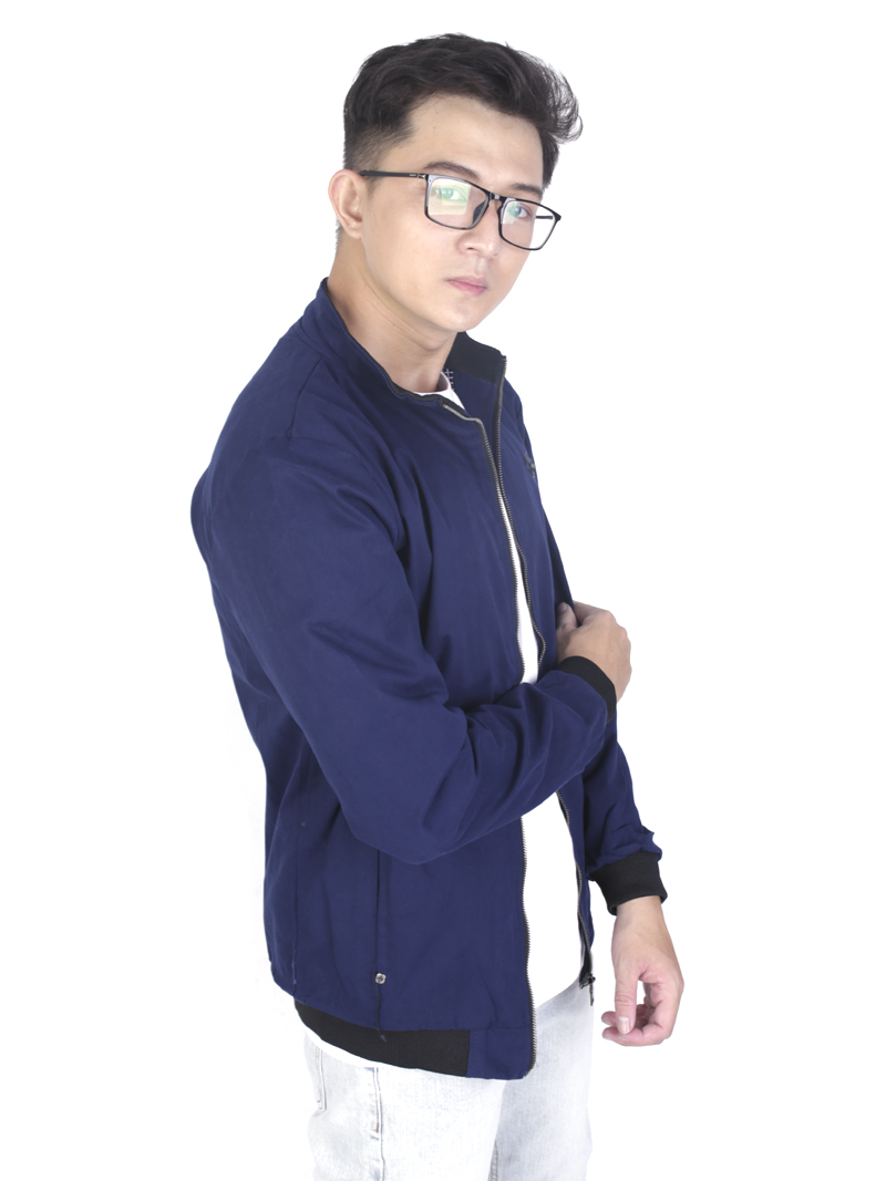 Áo Khoác Kaki Xanh Đen AK233