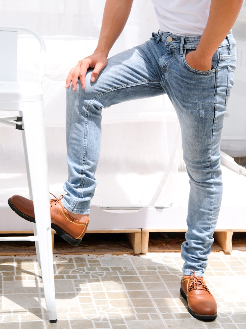 Quần Jeans Skinny Xám QJ1601