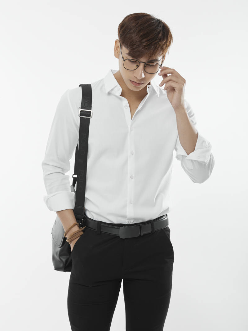 Áo Sơ Mi Trắng ASM1266