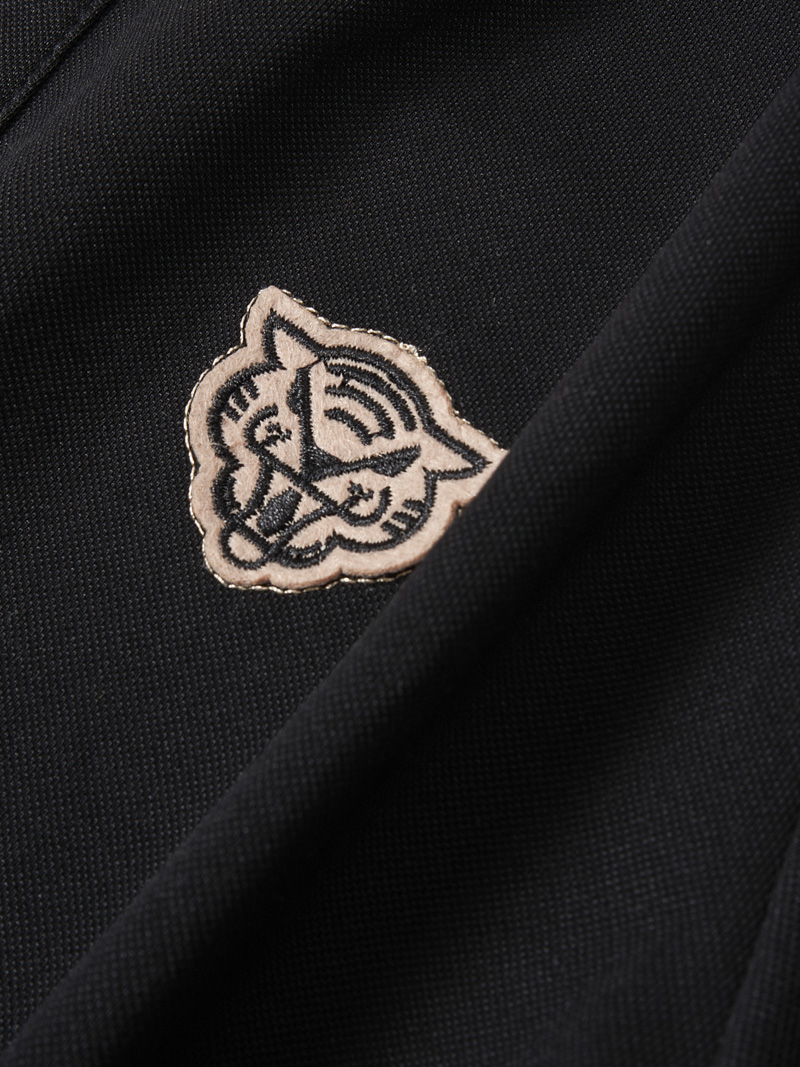 Áo Polo Slimfit Logo Đầu Cọp PO050 Màu Đen