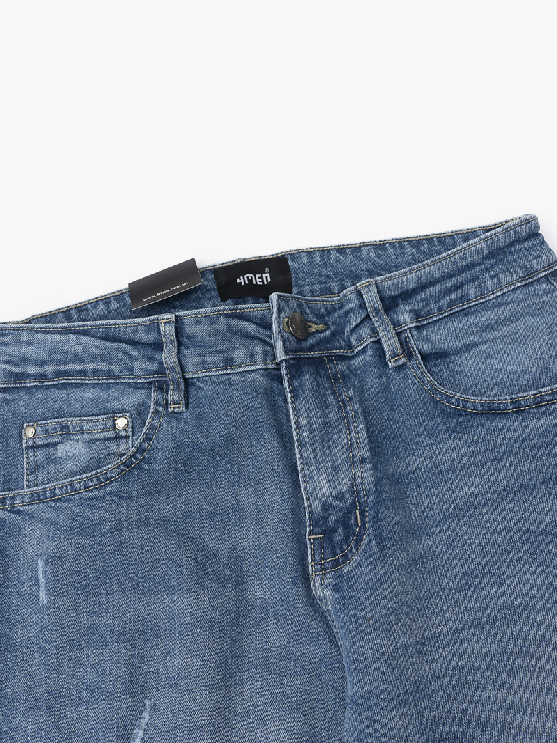 Quần Jeans Regular Blue Effect QJ060
