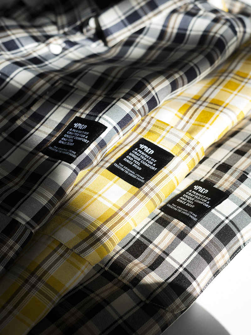 Áo Sơ Mi Regular Caro 2 Túi SM103