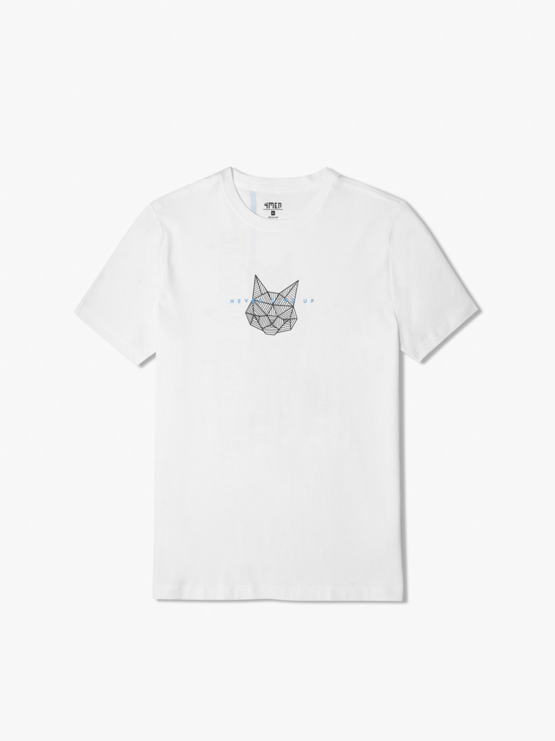 Áo Thun In Regular Never Give Up AT124