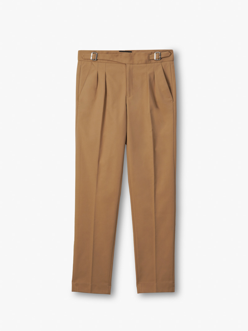 Quần Tây Sidetab Regular Xếp Ly QT049