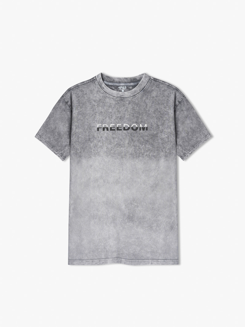 Áo Thun Wash Loose Freedom AT122