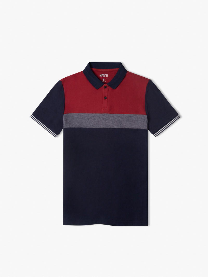 Áo Polo Phối Ba Lớp Màu PO013