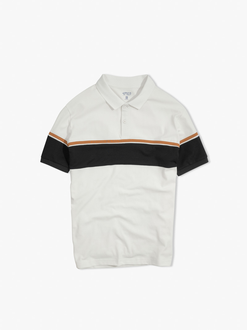 Áo Polo Phối Ngực Tay PO044