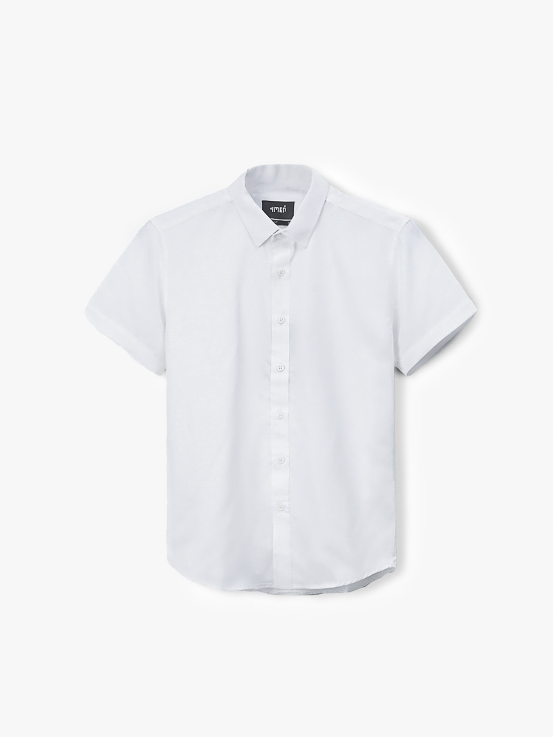 Áo Sơ Mi Slimfit Trơn Tay Ngắn SM071
