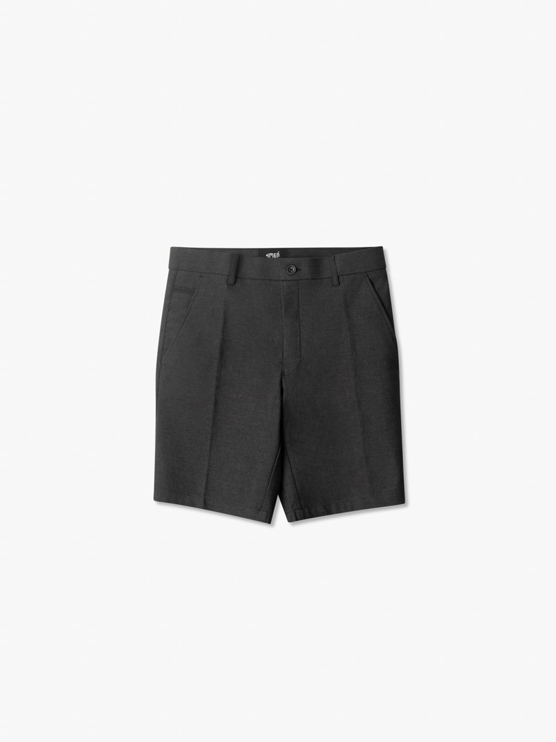 Quần Short Trơn Túi Xéo Basic Form Regular QS048
