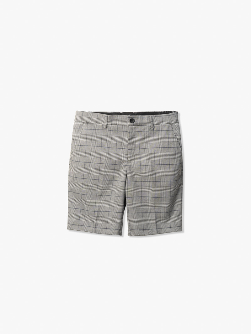 Quần Short Caro Lưng Thun Form Slimfit QS046