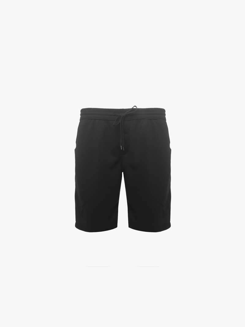 Quần Short Thun Trơn Form Regular QS072 Màu Đen