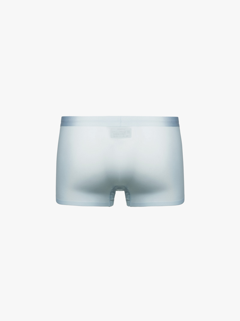 Quần Boxer Lụa Băng Basic QL065 Màu Xanh Biển Nhạt
