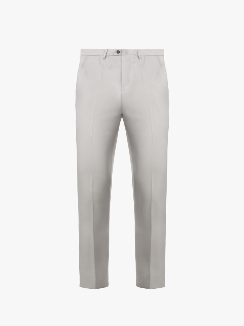 Quần Tây Trơn Form Slimfit QT050 Màu Rêu Nhạt