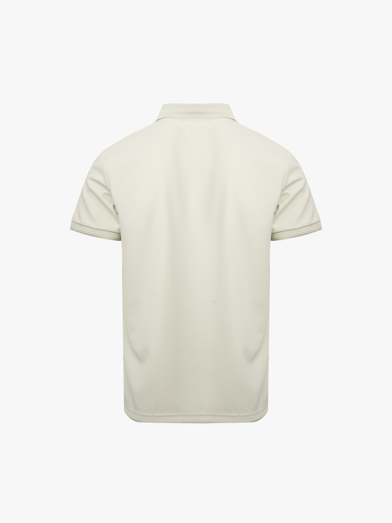 Áo Polo Vải Coolmax Thêu Logo Tròn 4M Form Regular PO167 Màu Be
