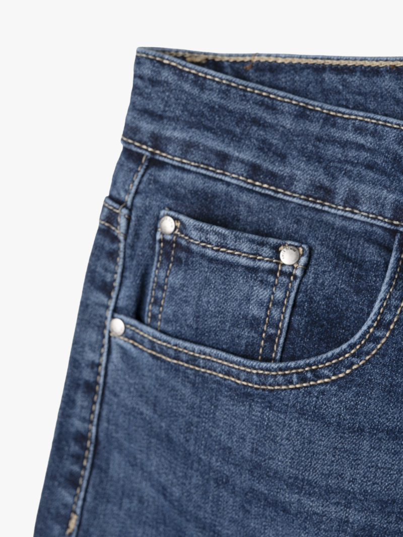 Quần Jean Trơn Form Slimfit QJ115