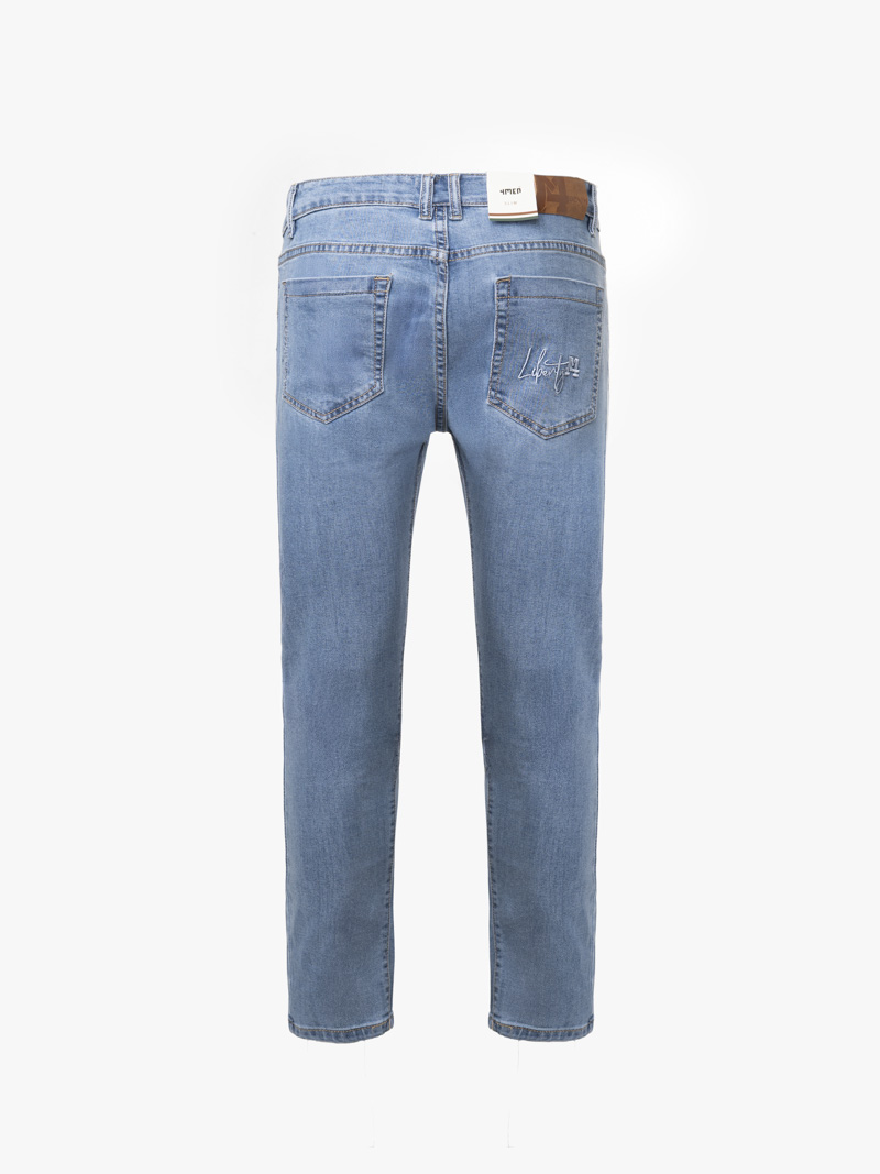 Quần Jean Thêu Liberty M Form Slimfit QJ116
