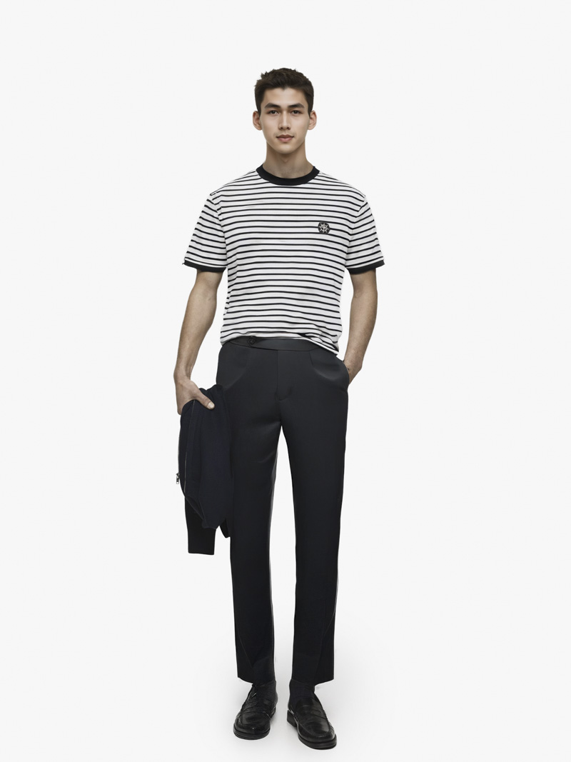 Quần Tây Sidetab Trơn Form Slimfit QT069 Màu Xám