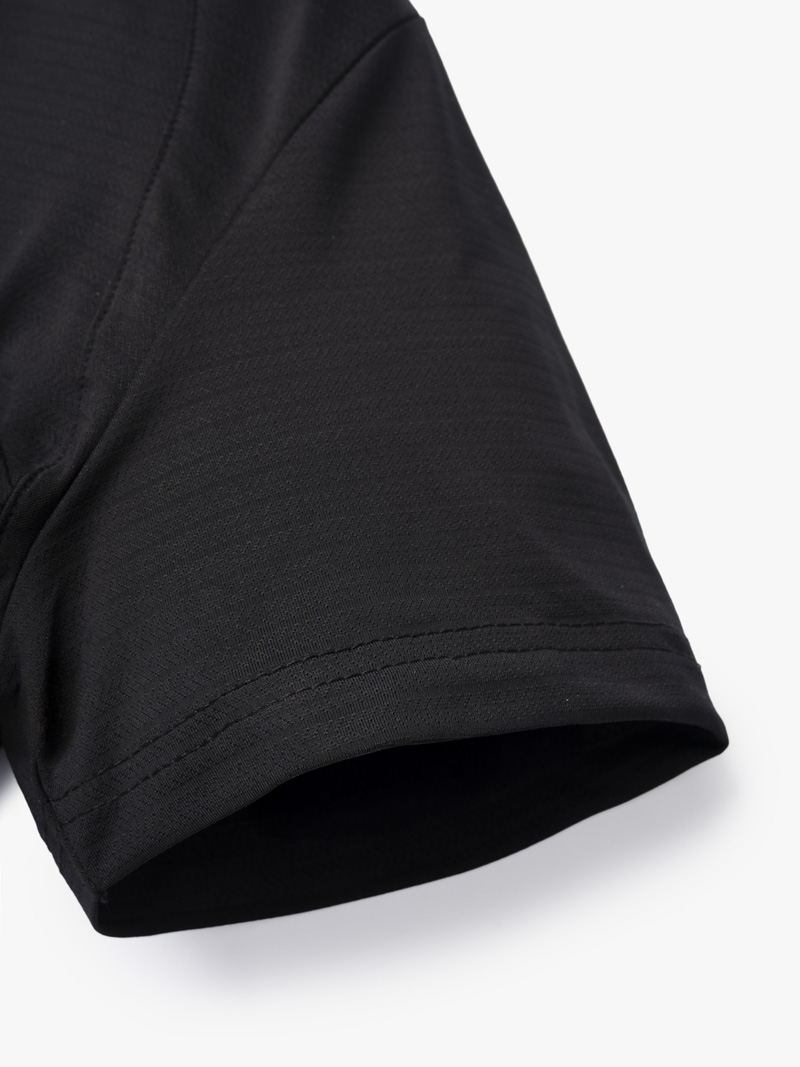 Áo Polo Thể Thao In Chữ Sport Ở Ngực Form Regular Sport PO168 Màu Đen