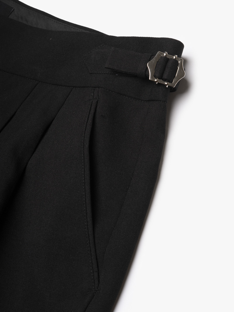 Quần Tây Sidetab 2 Bên Form Regular QT070 Màu Đen