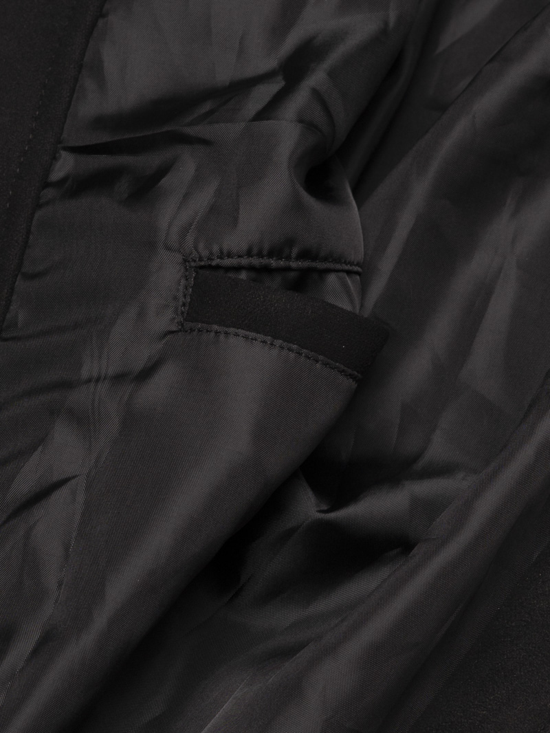 Áo Khoác Da Lộn Dây Kéo Form Regular AK079 Màu Đen