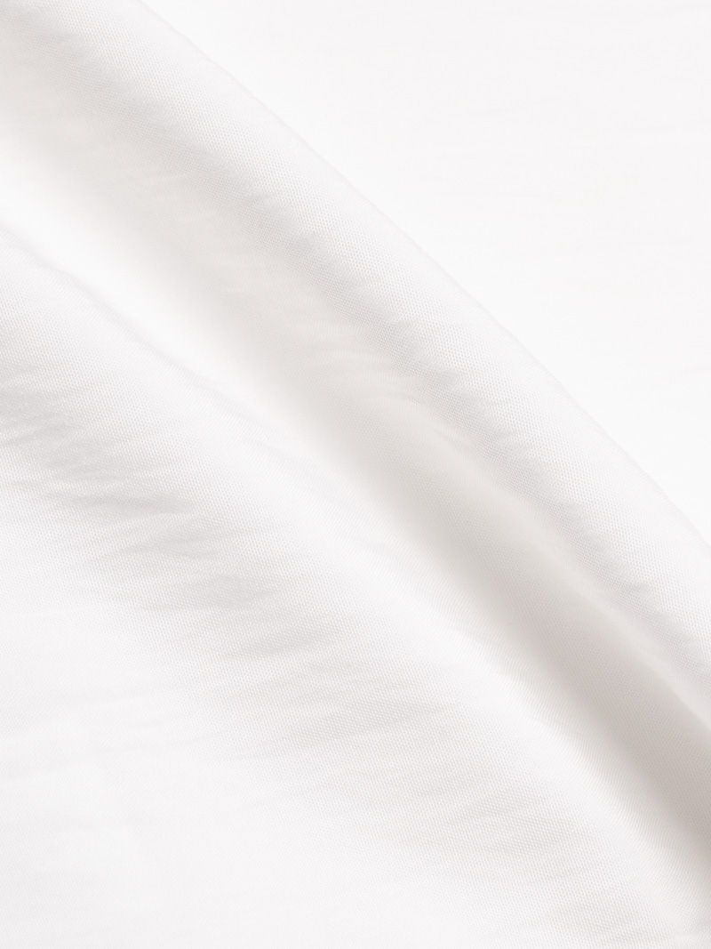 Áo Sơ Mi Tay Dài Linen Trơn Form Regular SM199 Màu Trắng