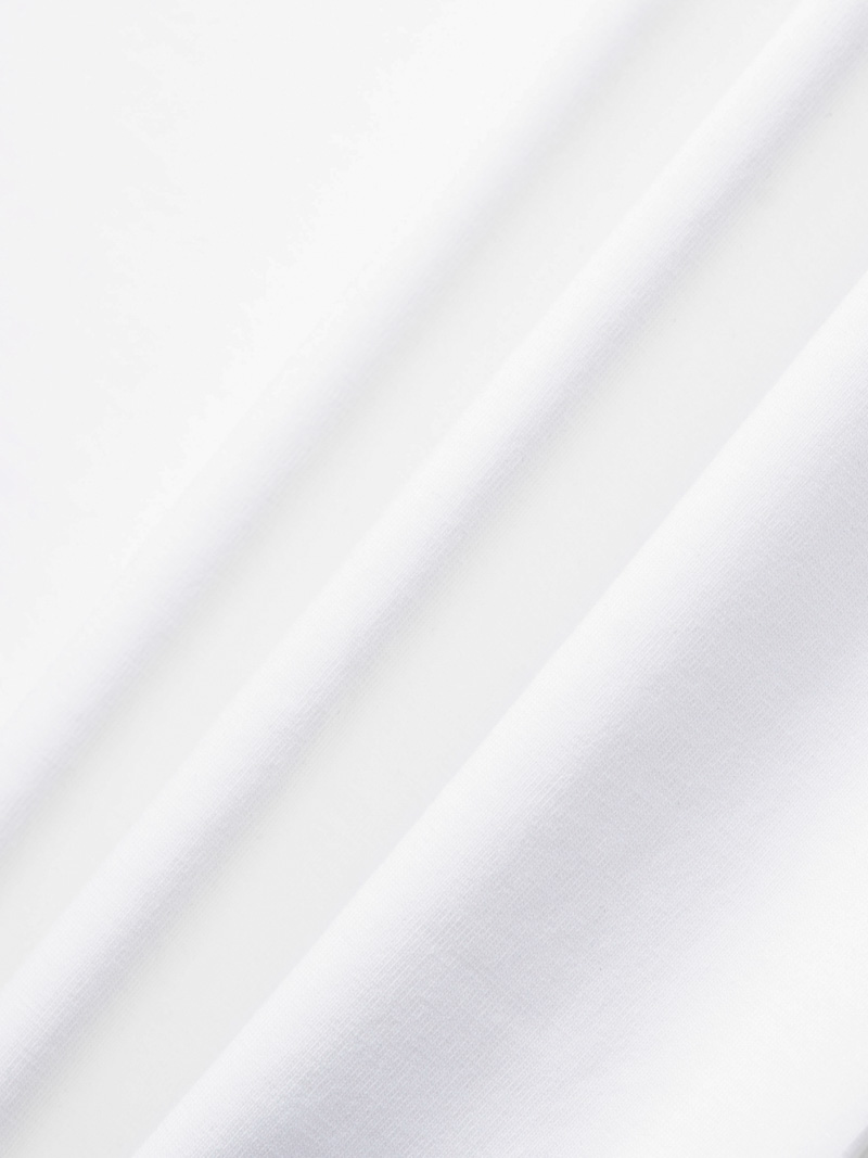 Áo Thun Cổ Tròn Trơn Form Modern AT186 Màu Trắng