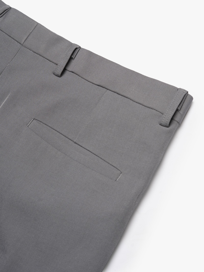 Quần Tây Trơn Form Slimfit QT071 Màu Xám Nhạt