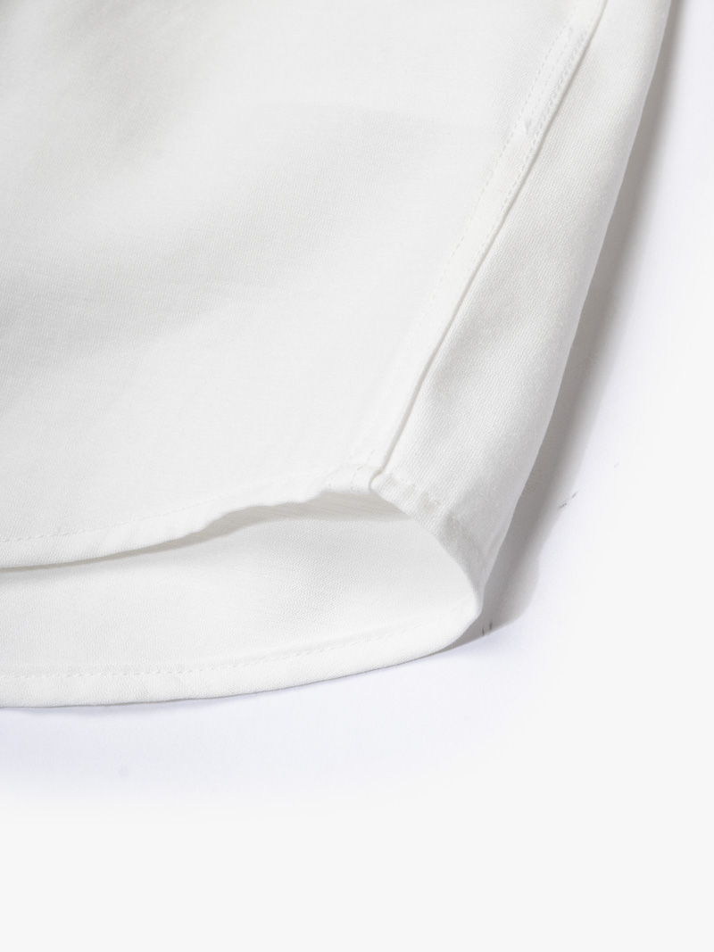 Áo Sơ Mi In Pattern Đầu Ngựa Form Regular SM201 Màu Trắng