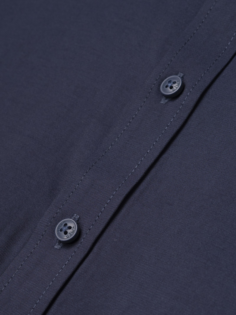 Áo Sơ Mi In Pattern Đầu Ngựa Form Regular SM201 Màu Xanh Đen