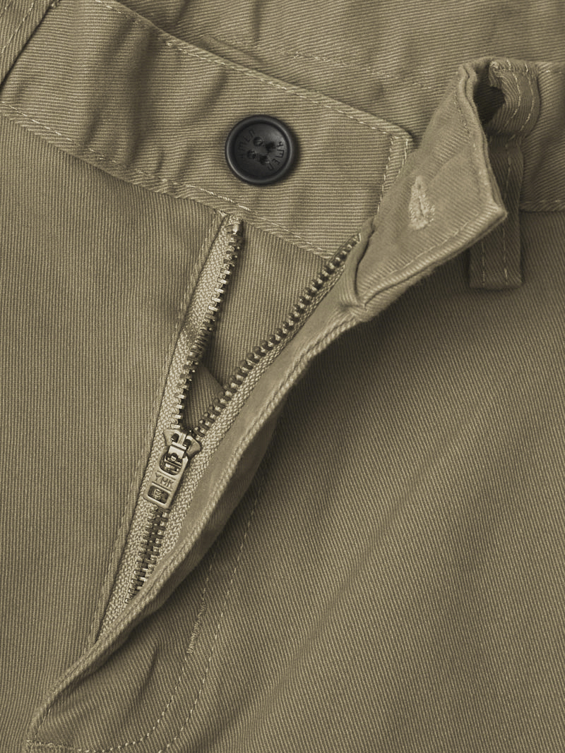 Quần Kaki Trơn Form Slimfit QK032 Màu Be