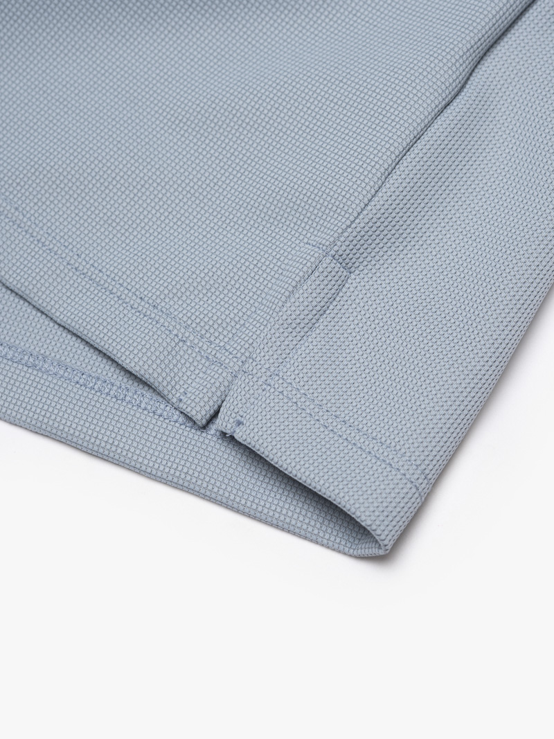 Áo Polo Cool-X In Logo Bông Tuyết Form Regular PO185 Xanh Biển