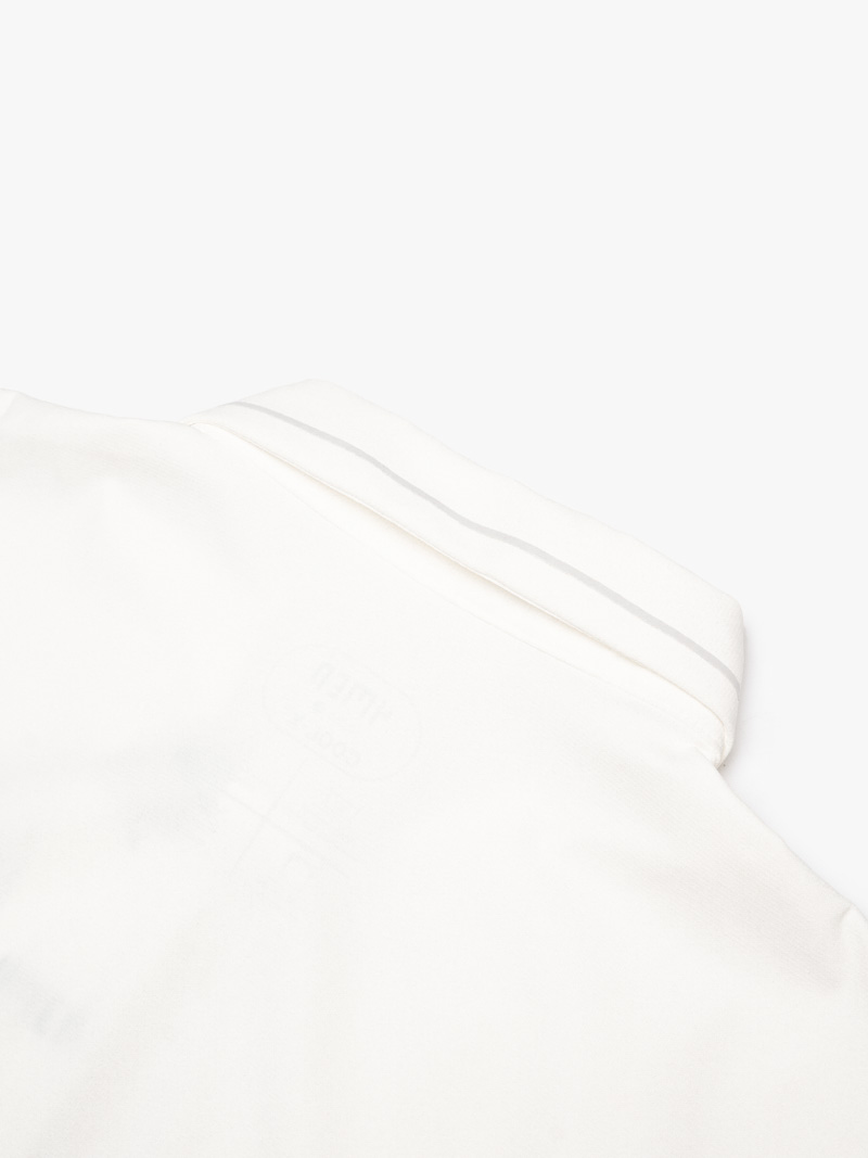 Áo Polo Cool-X In Viền Bo Cổ Form Slimfit PO186 Trắng