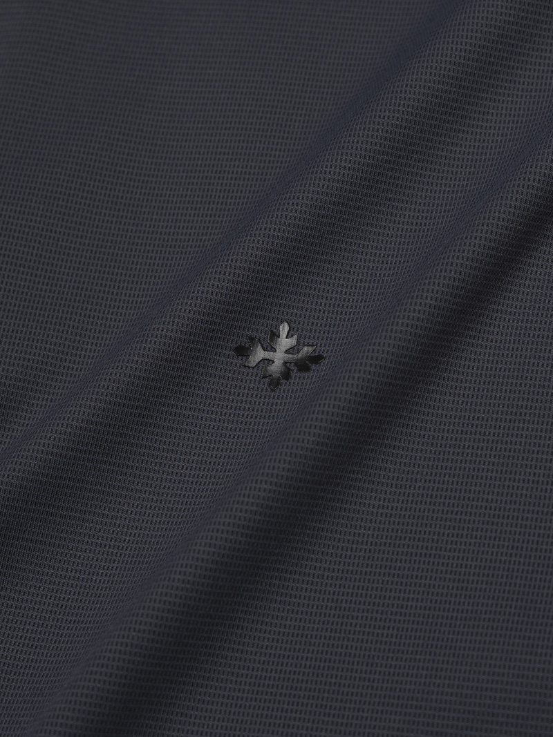 Áo Polo Cool-X In Viền Bo Cổ Form Slimfit PO186 Xanh Đen