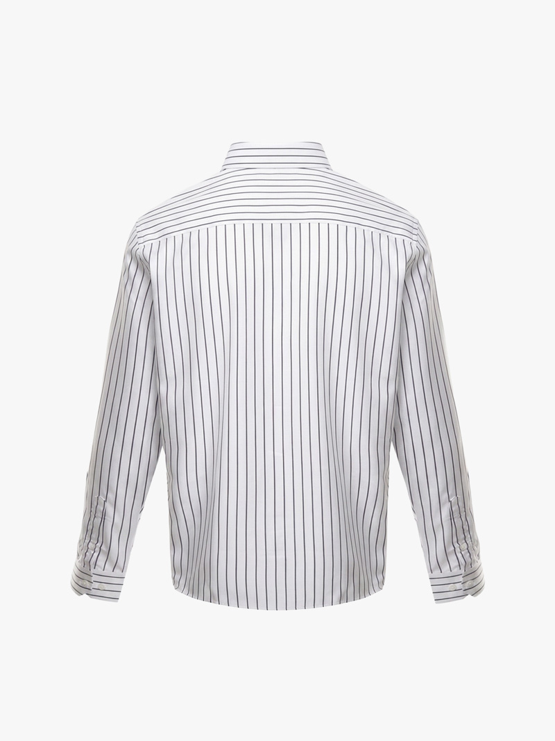 Áo Sơ Mi Sọc Form Slimfit SM172 Sọc Trắng