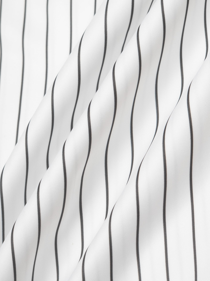 Áo Sơ Mi Sọc Form Slimfit SM172 Sọc Trắng