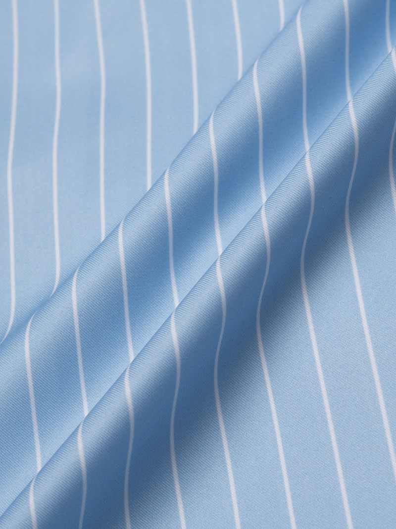 Áo Sơ Mi Sọc Form Slimfit SM172 Sọc Xanh