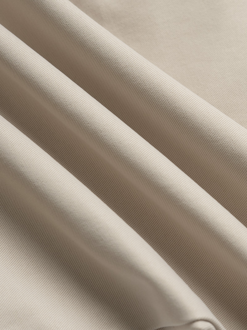 Quần Kaki Trơn Túi 2 Cơi Form Slimfit QK034 Màu Be Nhạt