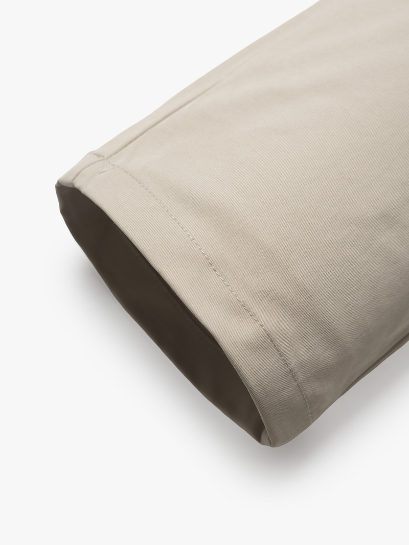 Quần Kaki Trơn Túi 2 Cơi Form Slimfit QK034 Màu Be Nhạt