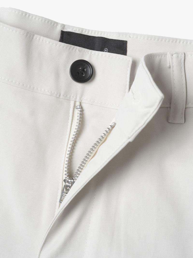 Quần Kaki Trơn Túi 2 Cơi Form Slimfit QK034 Màu Kem