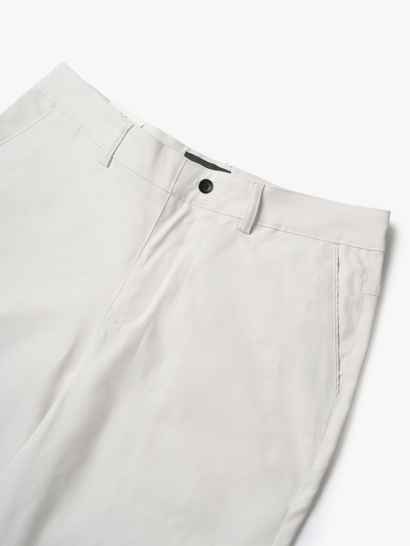 Quần Kaki Trơn Túi 2 Cơi Form Slimfit QK034 Màu Kem